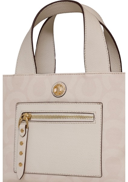 Çapraz Askılı Kadın Çanta Ekru Us25150