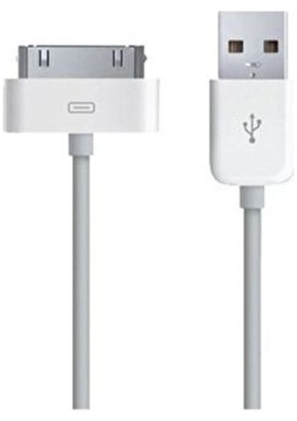 USB Data ve Şarj Kablosu Apple Ipad 1 2 3 Uyumlu Hızlı Şarj Özelliğiyle