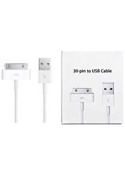 USB Data ve Şarj Kablosu Apple Ipad 1 2 3 Uyumlu Hızlı Şarj Özelliğiyle fiyatları