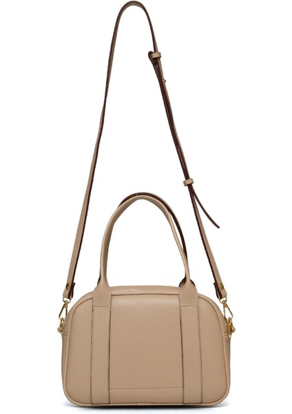 Çapraz Askılı Kadın Çanta Bej Us25191
