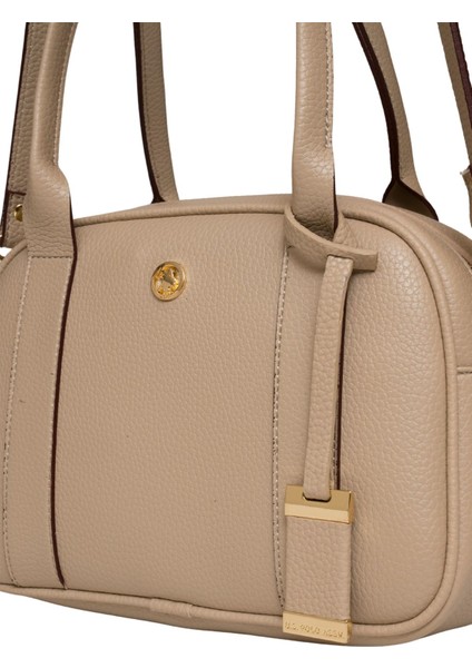 Çapraz Askılı Kadın Çanta Bej Us25191