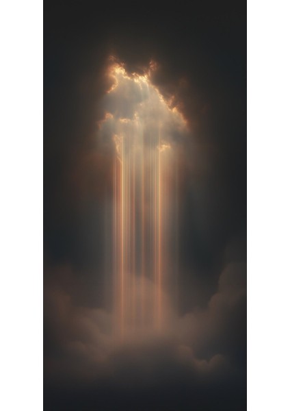 Işşık Sızması V1 Ev Duvar Salon Güzellik Salonu Ofis Dükkan Dekarasyon Kanvas Tablo fiyatları