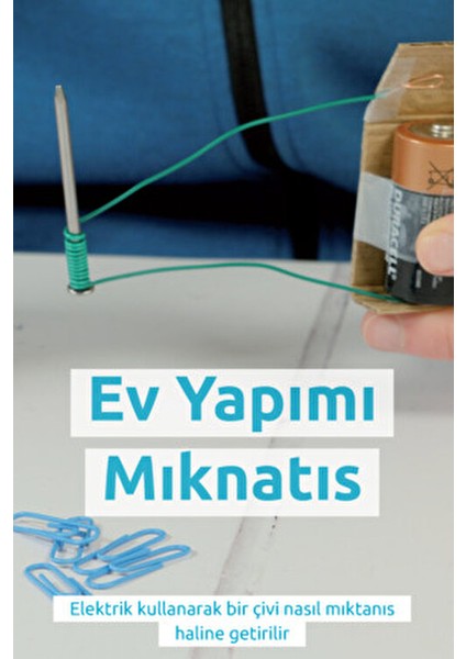 The Dad Lab Stem Deneylerle Eğlenceli Bilim 40 Stem Deneyi - STEM Deneyi 6 - 8 Yaş indirimleri