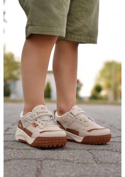 Çocuk Unisex Rahat Kalıp Cırtlı Ayakkabı