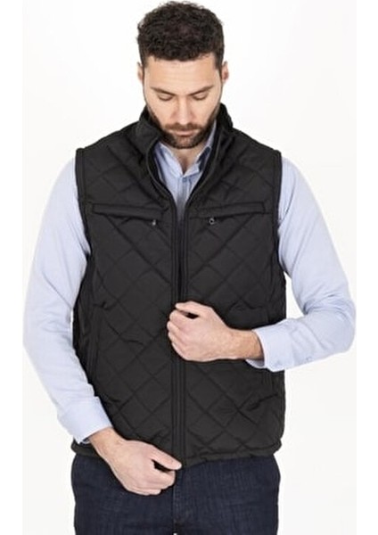 Klasik Kesim Kapitone Şişme Yelek Içi Polarlı Baba Yeleği fiyatları