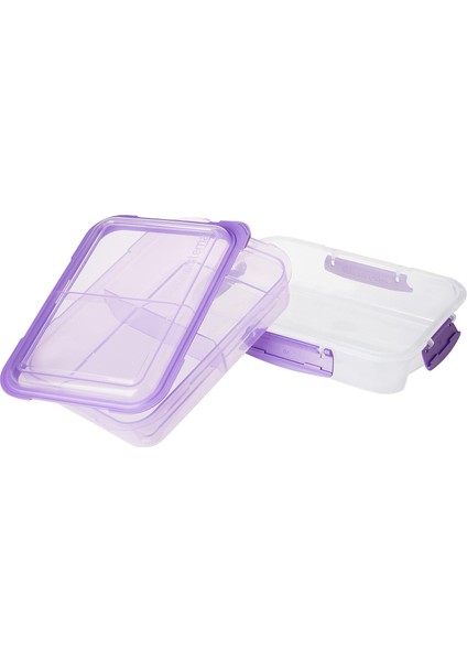 Lunchstack™ To Go™ Saklama Kabı – Dikdörtgen 1.8l & Kare 1.24L, Bpa Içermez, Klipsli Kapaklı fiyatları