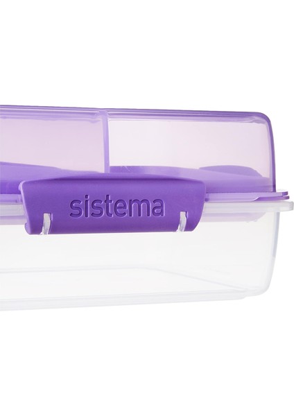 Lunchstack™ To Go™ Saklama Kabı – Dikdörtgen 1.8l & Kare 1.24L, Bpa Içermez, Klipsli Kapaklı modelleri