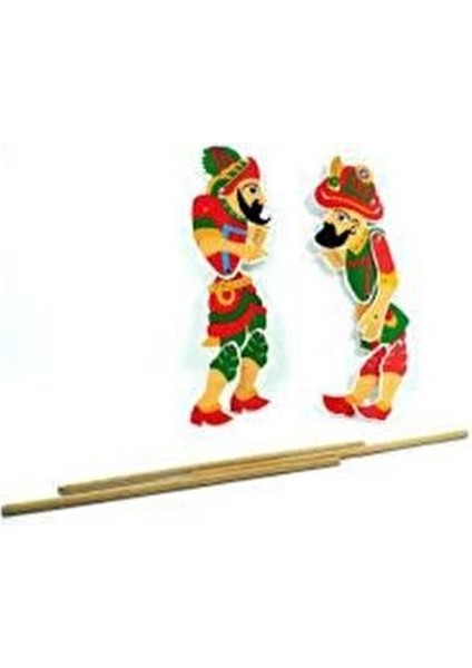 Hacivat Karagöz Gölge Oyunu Seti