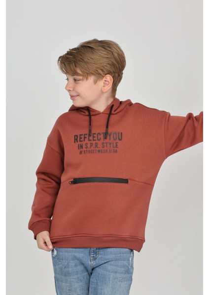 Erkek Çocuk Reflect You Baskılı Sweatshırt fiyatları