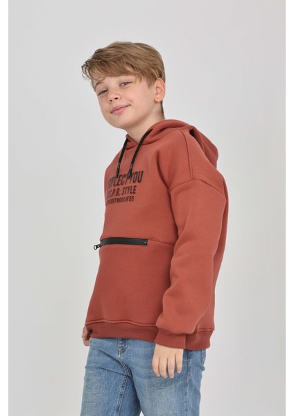 Erkek Çocuk Reflect You Baskılı Sweatshırt modelleri