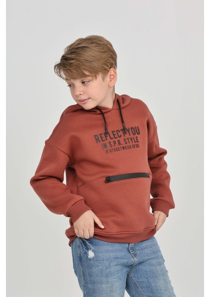 Erkek Çocuk Reflect You Baskılı Sweatshırt fırsatları