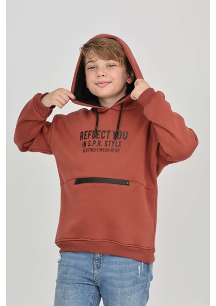 Erkek Çocuk Reflect You Baskılı Sweatshırt indirimleri