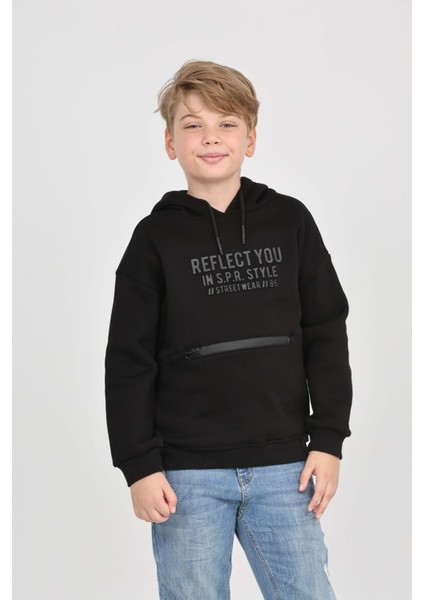 Erkek Çocuk Reflect You Baskılı Sweatshırt indirimleri