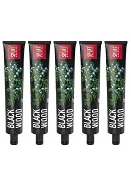 Special Blackwood Beyazlatıcı Diş Macunu 75 ml 5'li Set İtalya Menşeli