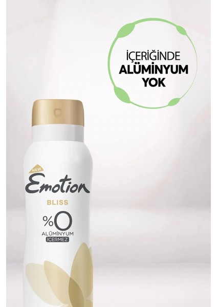 2 Adet Emotion Bliss Kadın Vegan Deodorant 150 ml Hızlı Kurur , Leke Bırakmaz modelleri