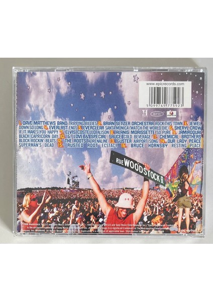 Woodstock 99 Volume Two CD (Orijinal 2000 Dönem Baskı Cd) fiyatları