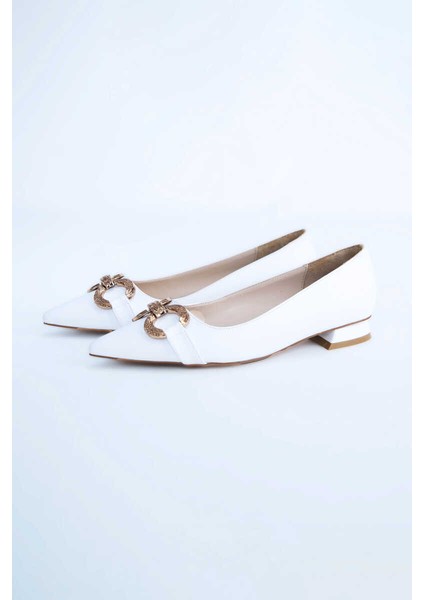 Kadın Babet Ayakkabı Z711600-BEYAZ indirimleri