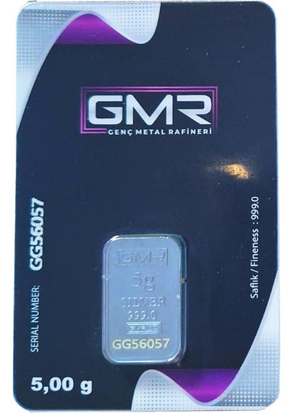 Rimagold Gmr 5 gr Gümüş Külçe