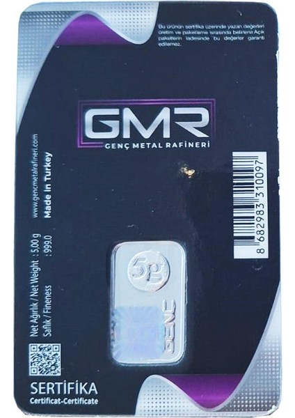 Rimagold Gmr 5 gr Gümüş Külçe fiyatları