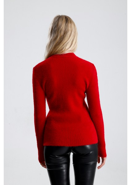 Balıkçı Yaka Sakallı Triko Kazak indirimleri