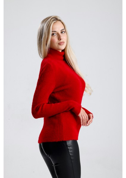 Balıkçı Yaka Sakallı Triko Kazak