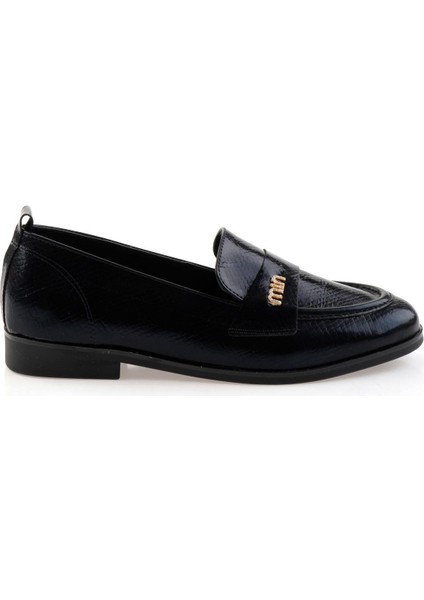 Siyah Kadın Loafer Ayakkabı K01327023107