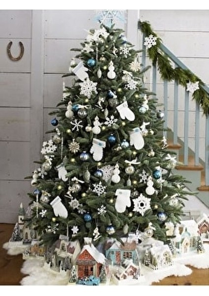 Yılbaşı Çam Ağacı 210CM Yoğun Yapraklı fiyatları