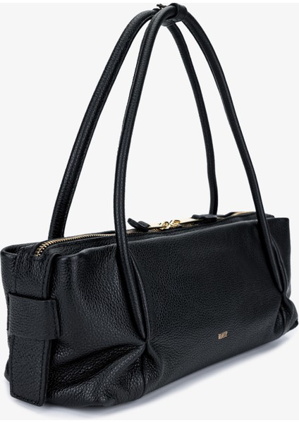 Kadın Hakiki Deri Siyah Kol Çantası 1169 6318 Bn Cnt SK25-26 Nero fiyatları