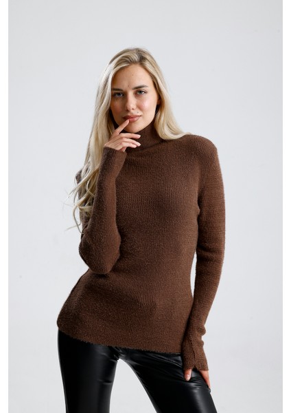 Balıkçı Yaka Sakallı Triko Kazak fiyatları