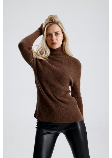 Balıkçı Yaka Sakallı Triko Kazak modelleri