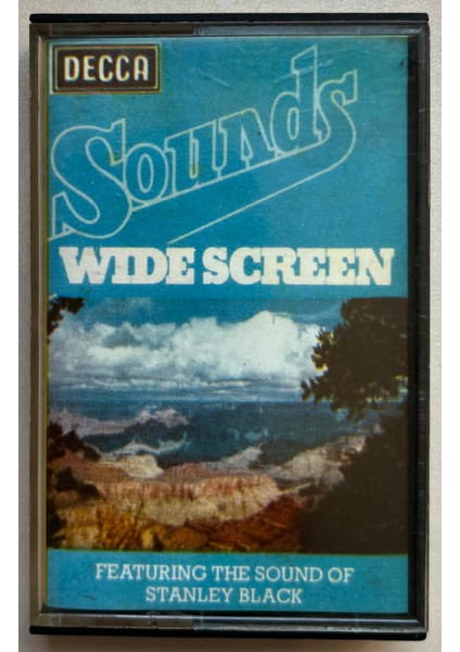 Sounds Wide Screen Kaset (Orijinal Dönem Baskı Kaset)