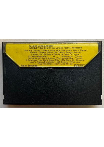 Sounds Wide Screen Kaset (Orijinal Dönem Baskı Kaset) fiyatları