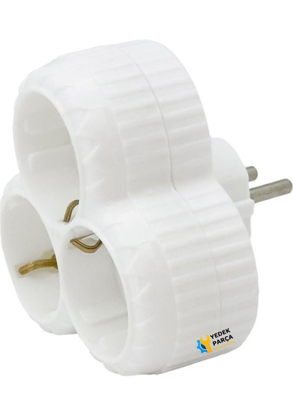 Golyat Topraklı Priz 3 Lü Yonca