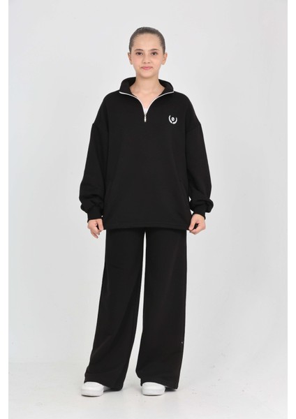 Kız Çocuk Sonsuzluk Nakışlı Eşofman Takım fiyatları