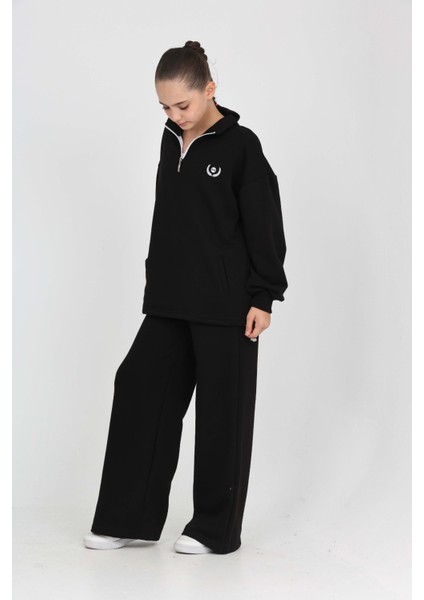 Kız Çocuk Sonsuzluk Nakışlı Eşofman Takım fırsatları