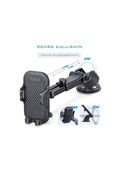 Tüm Telefonlara Uyumlu Araba Akrobat Telefon Tutucu Torpido Vakumlu Araç Içi Tutacak Sağlam modelleri