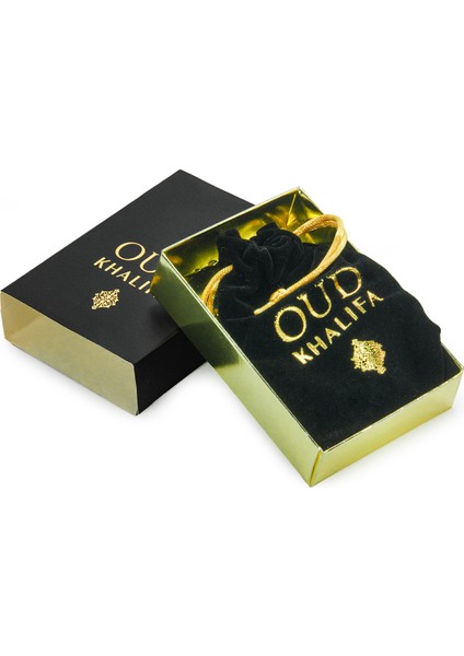 Oud Khalifa 6 ml – Saf Ud Kokusu, Metal Kapaklı Cam Çubuk Tıpalı, Kadife Kese ve Özel Kutulu fiyatları