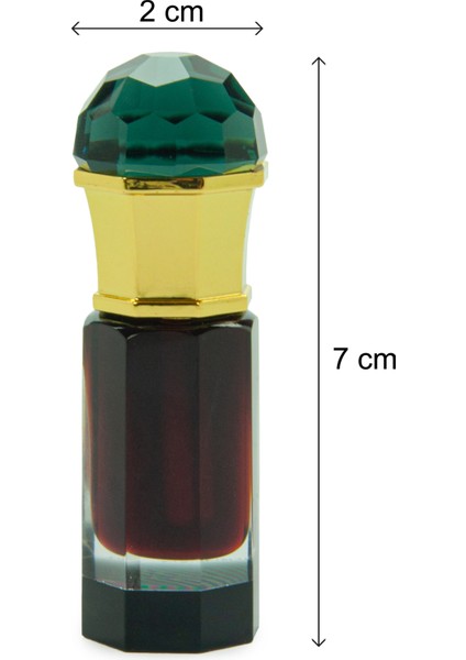Oud Khalifa 6 ml – Saf Ud Kokusu, Metal Kapaklı Cam Çubuk Tıpalı, Kadife Kese ve Özel Kutulu fırsatları