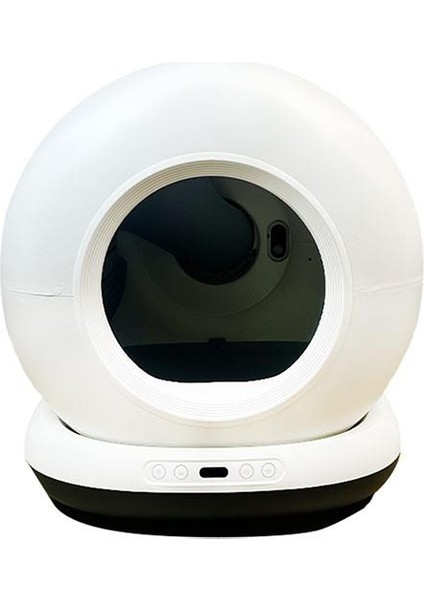 Otomatik Kedi Tuvaleti, App Ile Kontrol, 75LT Iç Hazne, 9lt Çöp Haznesi,sessiz ve Hızlı Çalışma