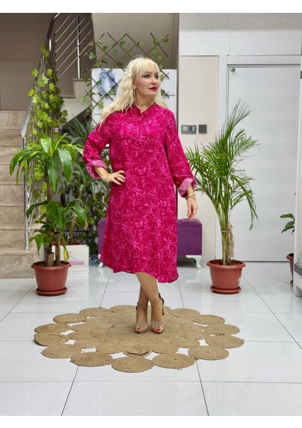 EF50109 Viskon Efes Elbise