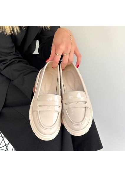 Bej Rugan Oxford Ayakkabı fırsatları