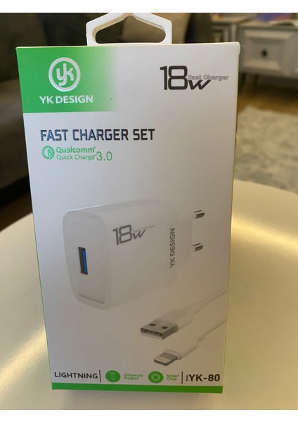 18 W iphone Şarj