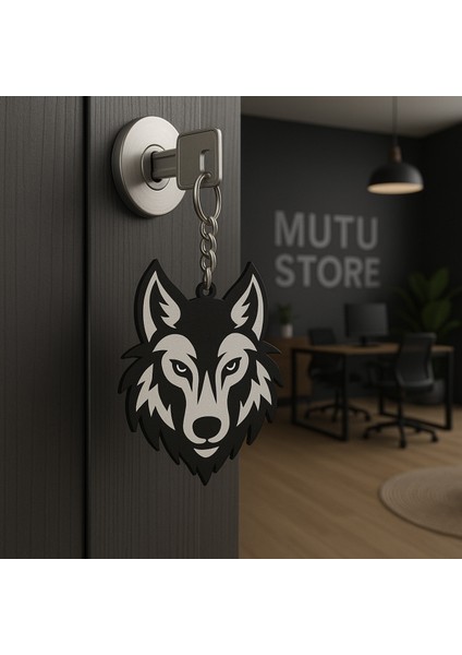 Kurt Şeklinde Anahtarlık