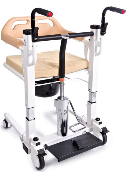 DM-160 Tuvaletli Tekerlekli Sandalye (Manuel)