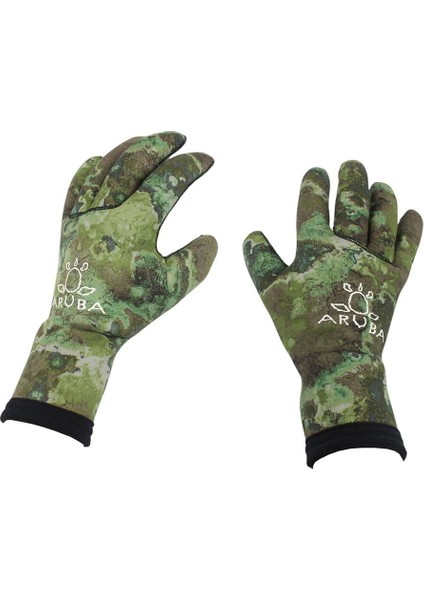 Neopren 3mm Dalış Eldiveni Camo Green Xxl fiyatları