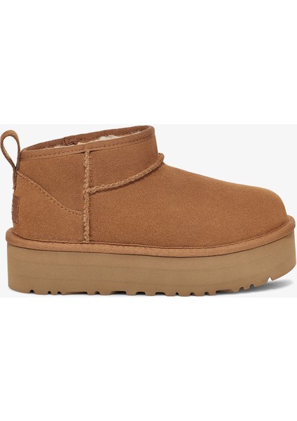 Classic Ultra Mini Platform Çocuk Kahverengi Bot.che