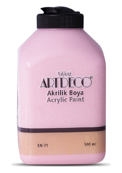 Akrilik Ahşap Boyası 500 ml 3674 Bebek Pembe