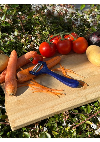 Mavi Jülyen Soyacak – Paslanmaz Alman Çeliği, Ergonomik Sap, Orijinal (Tekli)