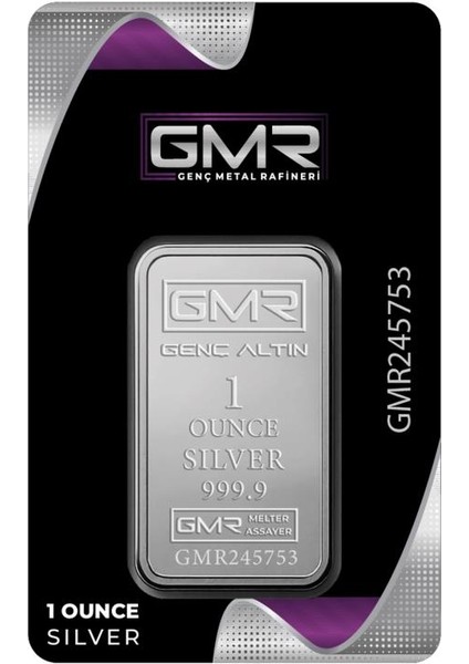 Rimagold Gmr 1 Ons Gümüş Külçe