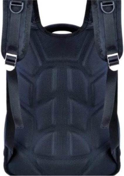 2235 Mavi Kamuflaj Desenli Okul Sırt Çantası